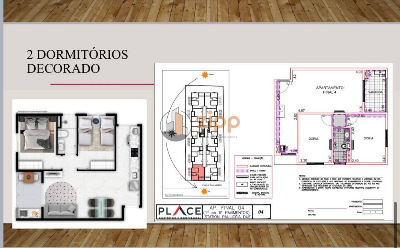 Apartamento Vila Paulicéia, São Paulo - SP