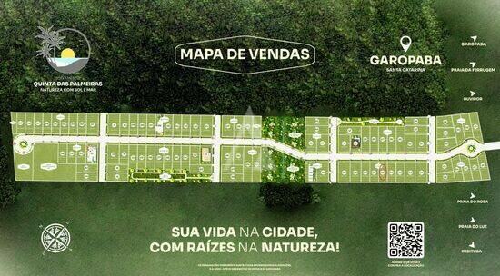 Terreno de 363 m² na José João de Souza - Campo D’una - Garopaba - SC, à venda por R$ 271.882,50