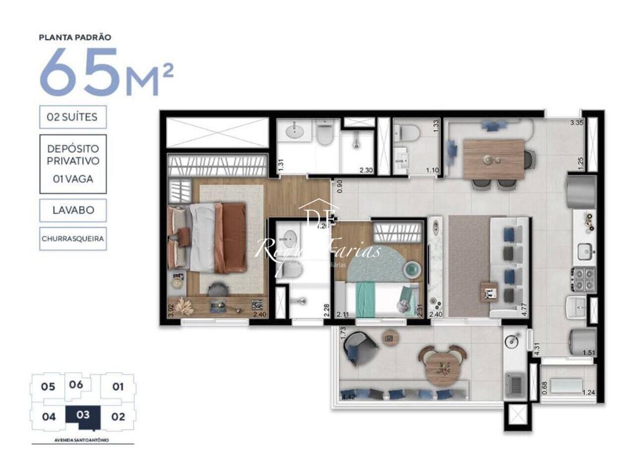 Apartamento Vila Osasco, Osasco - SP