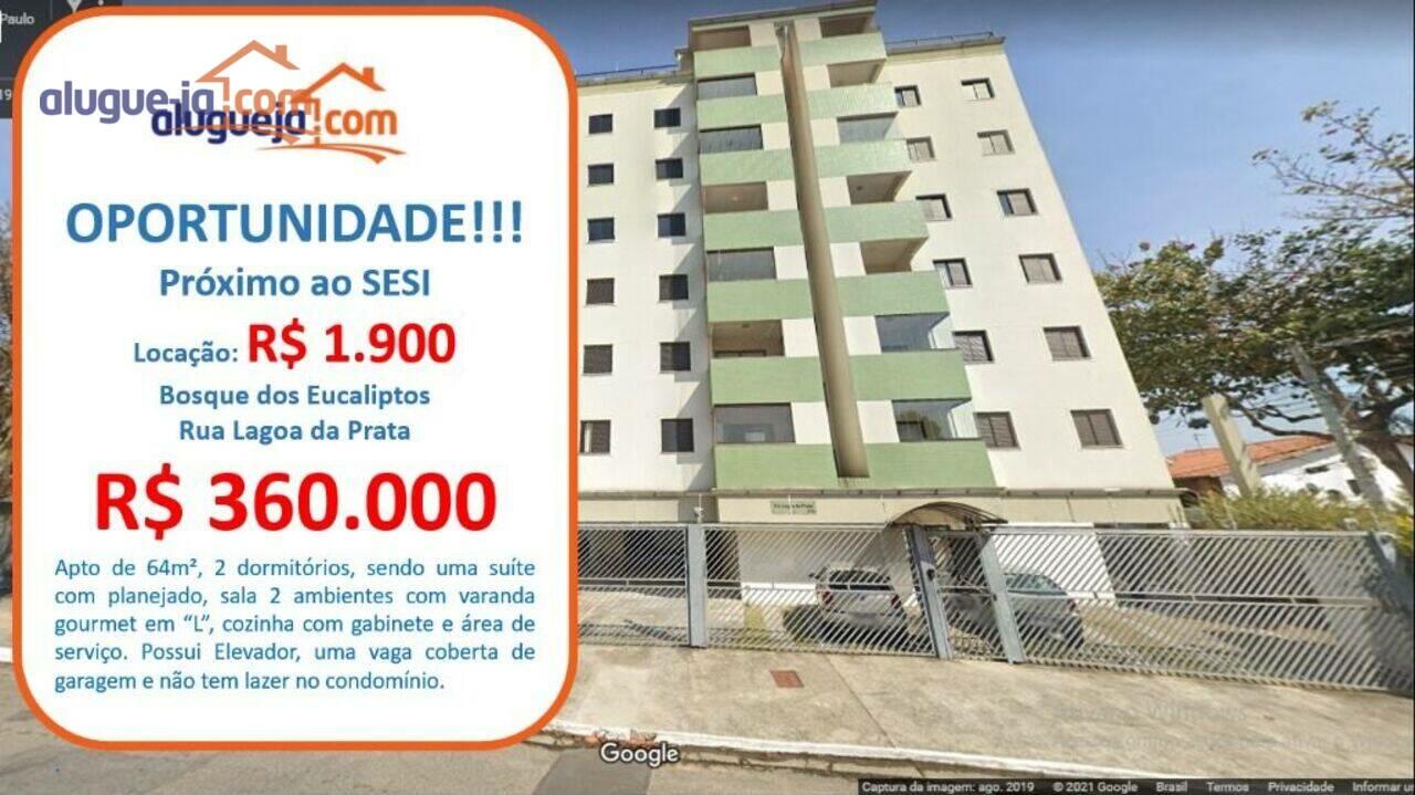 Apartamento Bosque dos Eucaliptos, São José dos Campos - SP