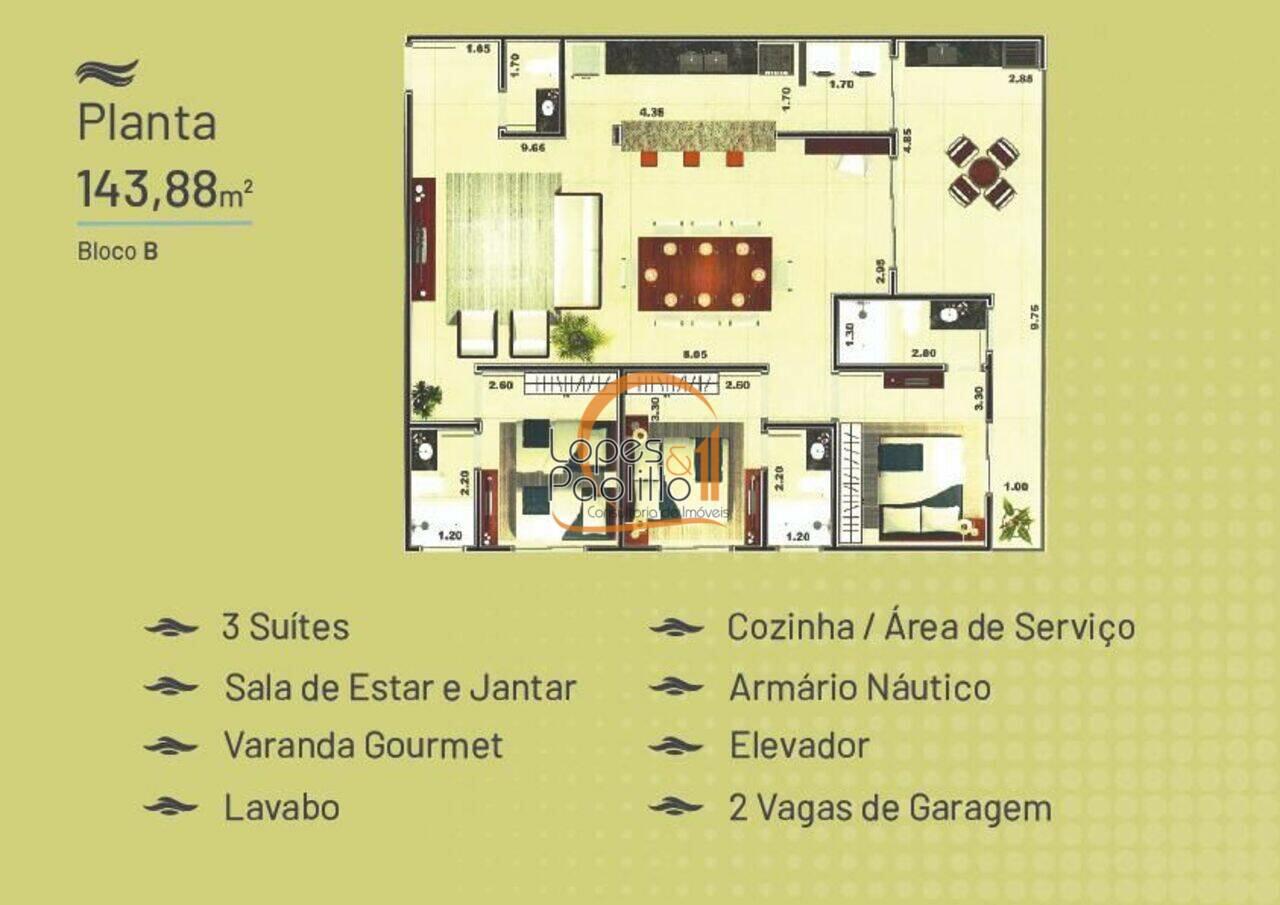 Apartamento Itaguá, Ubatuba - SP