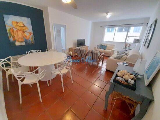 Apartamento de 94 m² Praia das Pitangueiras - Guarujá, aluguel por R$ 4.000/mês