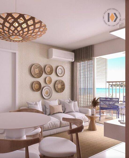 Beach Way Riviera, apartamentos com 2 quartos, 53 m², Aquiraz - CE