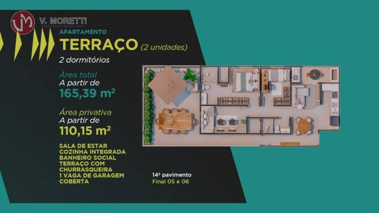 Apartamento Pioneiros Catarinenses, Cascavel - PR