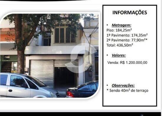 Loja de 436 m² na São Pedro - Centro - Niterói - RJ, à venda por R$ 1.200.000 ou aluguel por R$ 6.00
