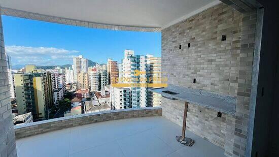 Apartamento de 109 m² Vila Guilhermina - Praia Grande, à venda por R$ 948.000