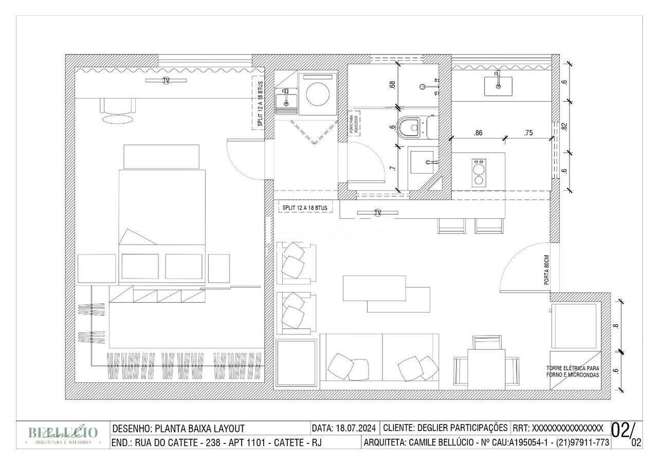 Apartamento Catete, Rio de Janeiro - RJ