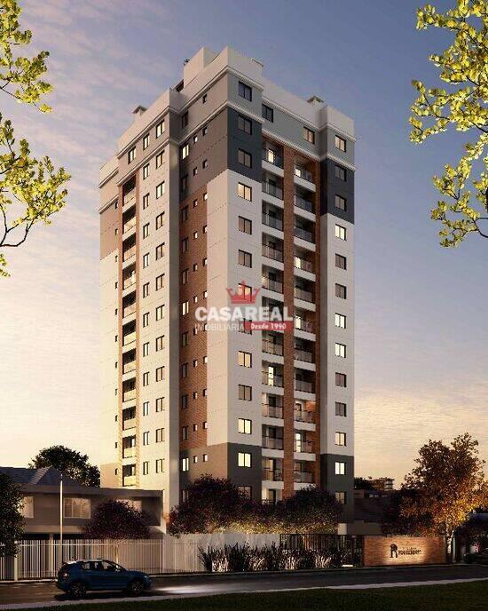 Apartamento de 52 m² na Valentin Nichele - Pinheirinho - Curitiba - PR, à venda por R$ 353.000