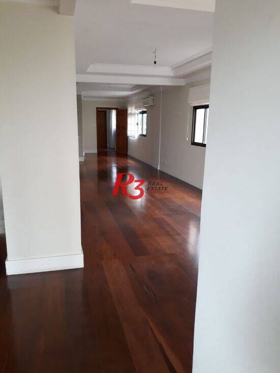 Apartamento de 211 m² Boqueirão - Santos, à venda por R$ 1.590.000