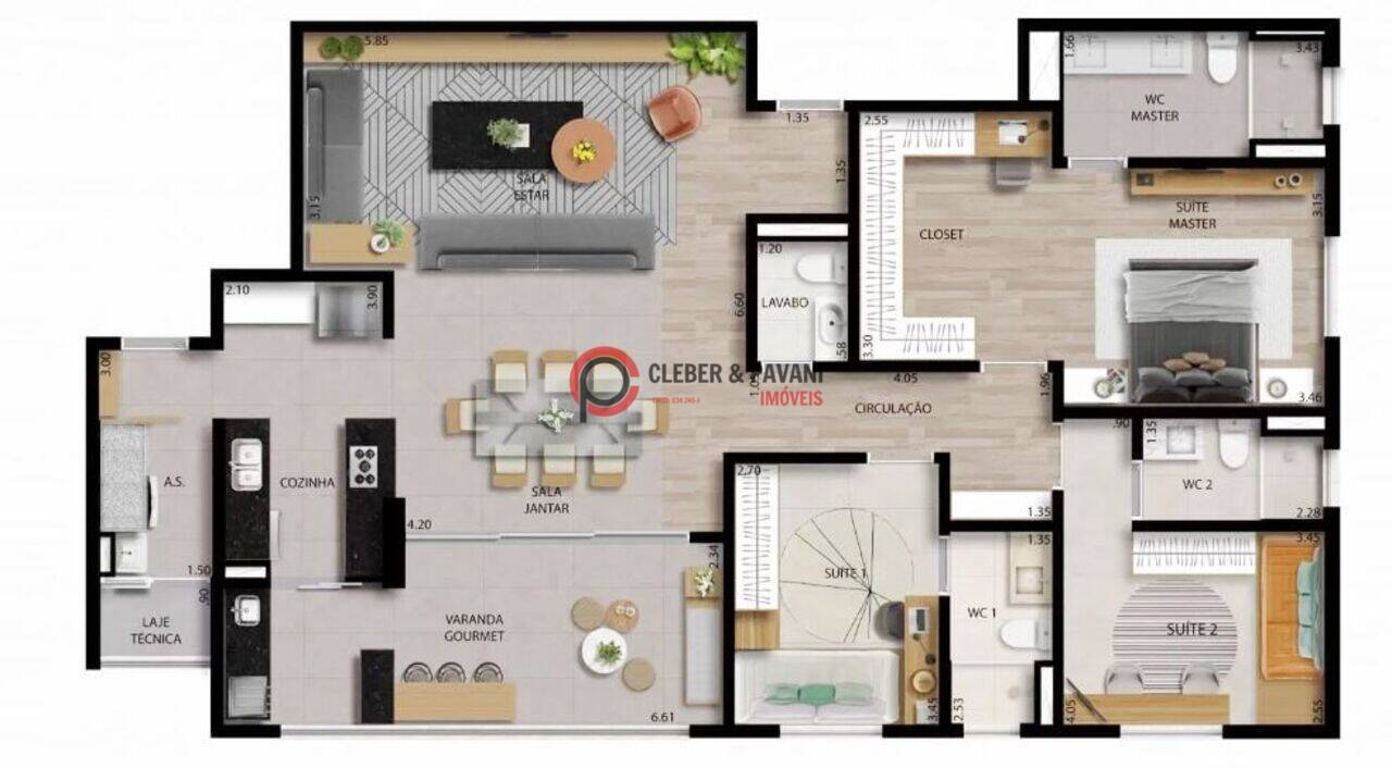 Apartamento Toulouse Planeta, Sorocaba - SP