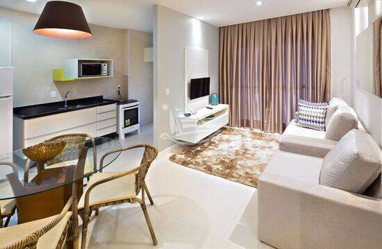 Apartamento de 55 m² Praia da Enseada – Brunella - Guarujá, à venda por R$ 380.000
