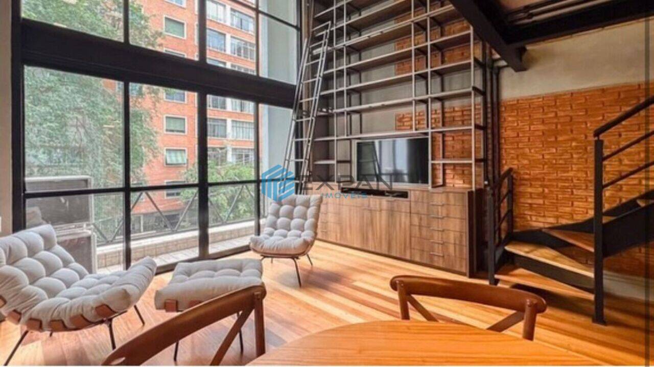 Apartamento duplex Cerqueira César, São Paulo - SP