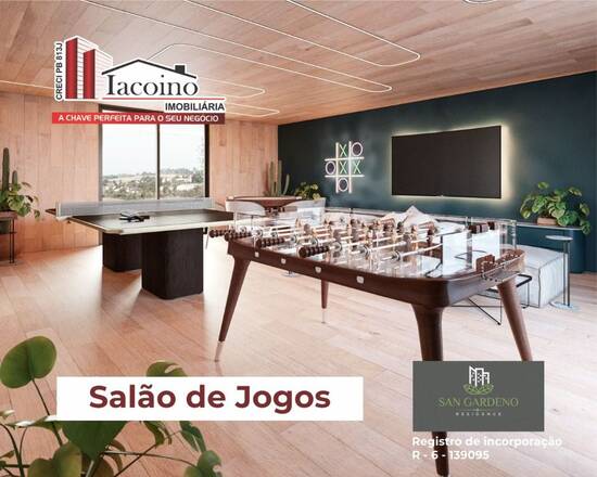 San Gardeno Residence, apartamentos com 2 quartos, 62 a 62 m², Campina Grande - PB