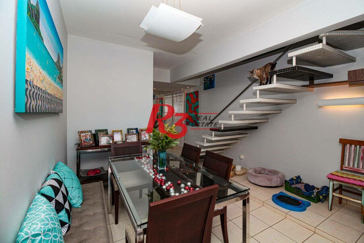 Apartamento duplex Boqueirão, Santos - SP