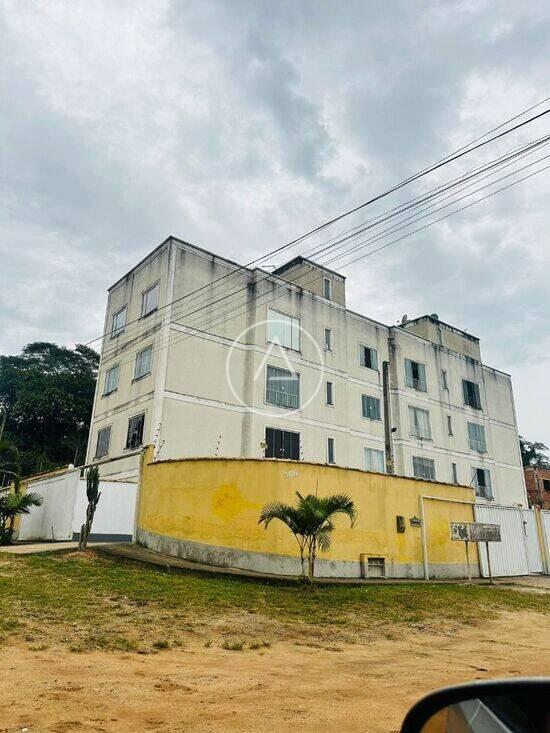 Apartamento de 49 m² Extensão Serramar - Rio das Ostras, à venda por R$ 140.000