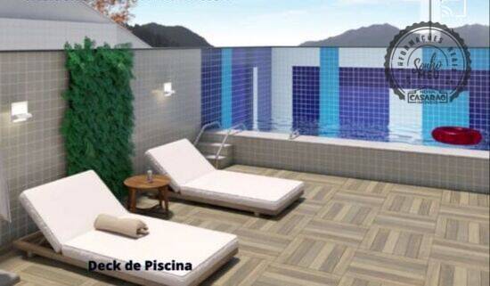 Apartamento de 61 m² Canto do Forte - Praia Grande, à venda por R$ 360.000