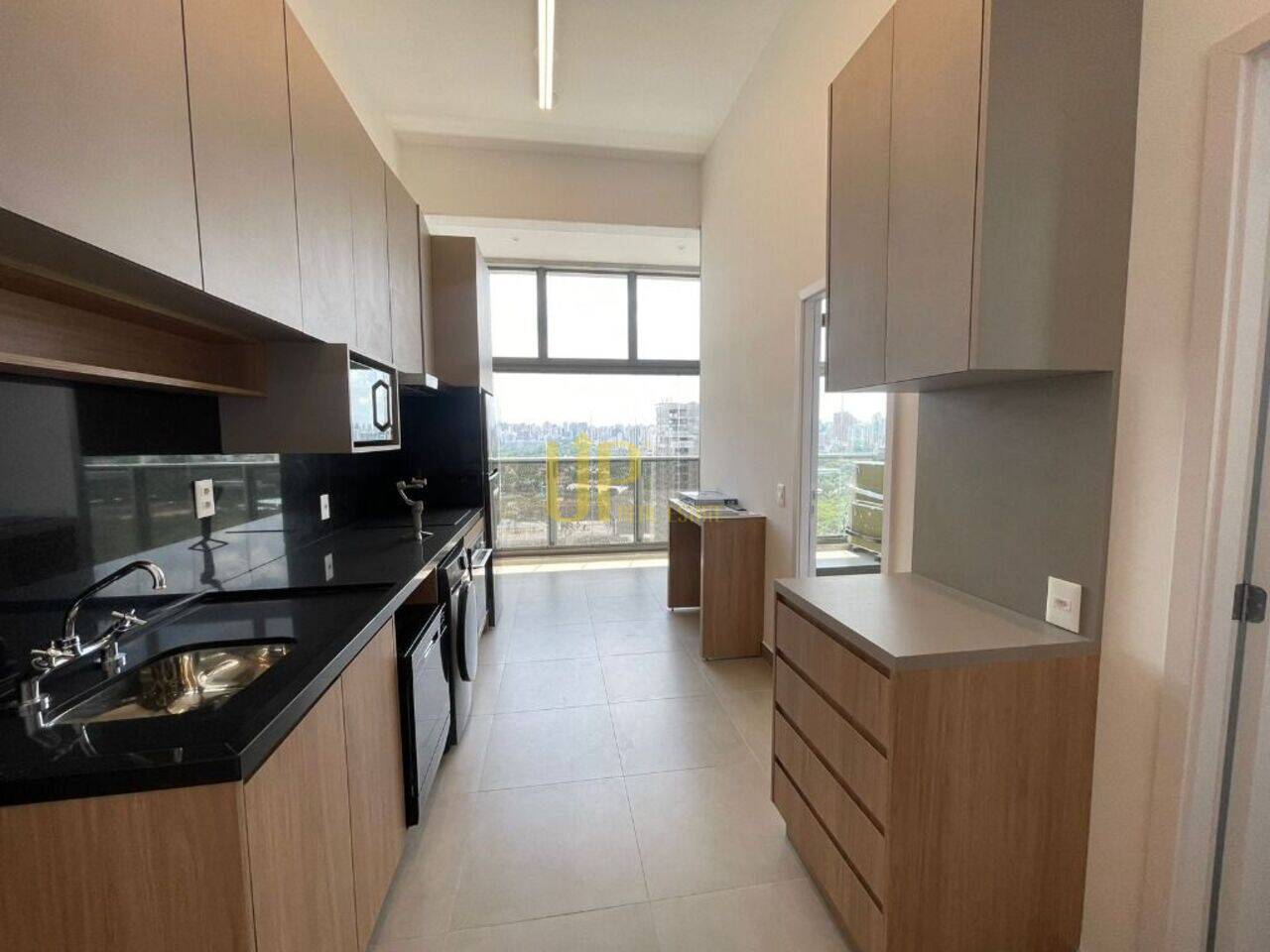 Apartamento com 1 dormitório para alugar, 40 m² por R$ 5.957/mês - Moema - São Paulo/SP