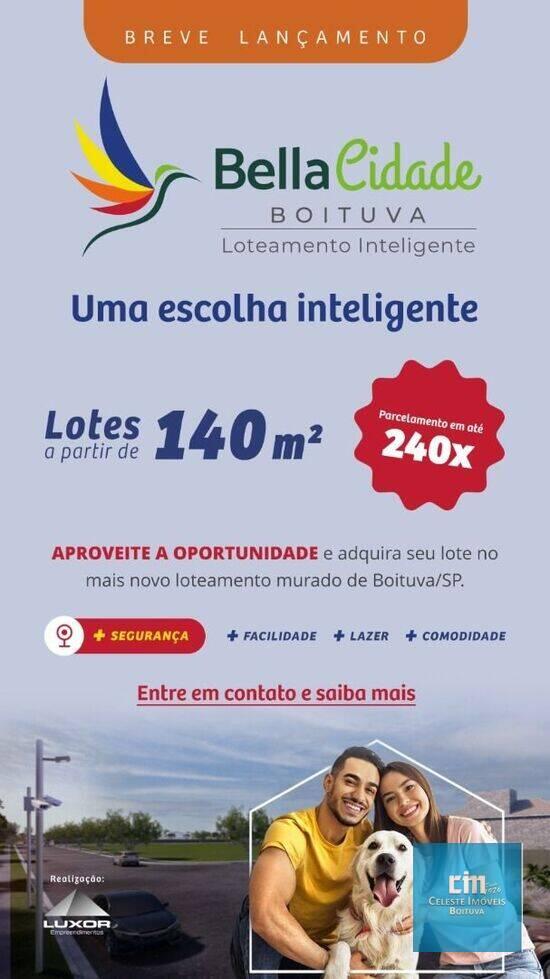 Terreno de 140 m² Residencial Água Branca - Boituva, à venda por R$ 97.680