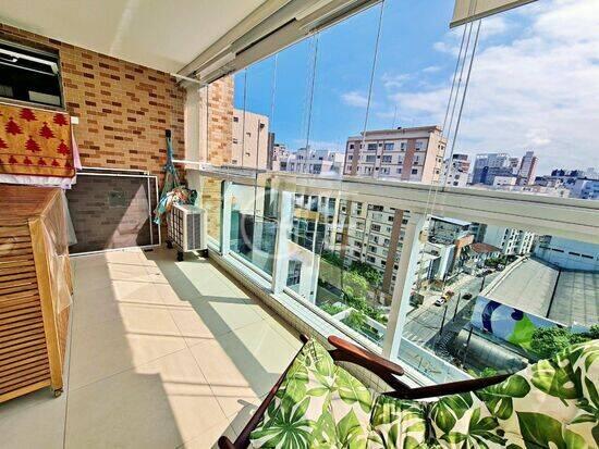 Apartamento de 121 m² Boqueirão - Santos, à venda por R$ 1.600.000