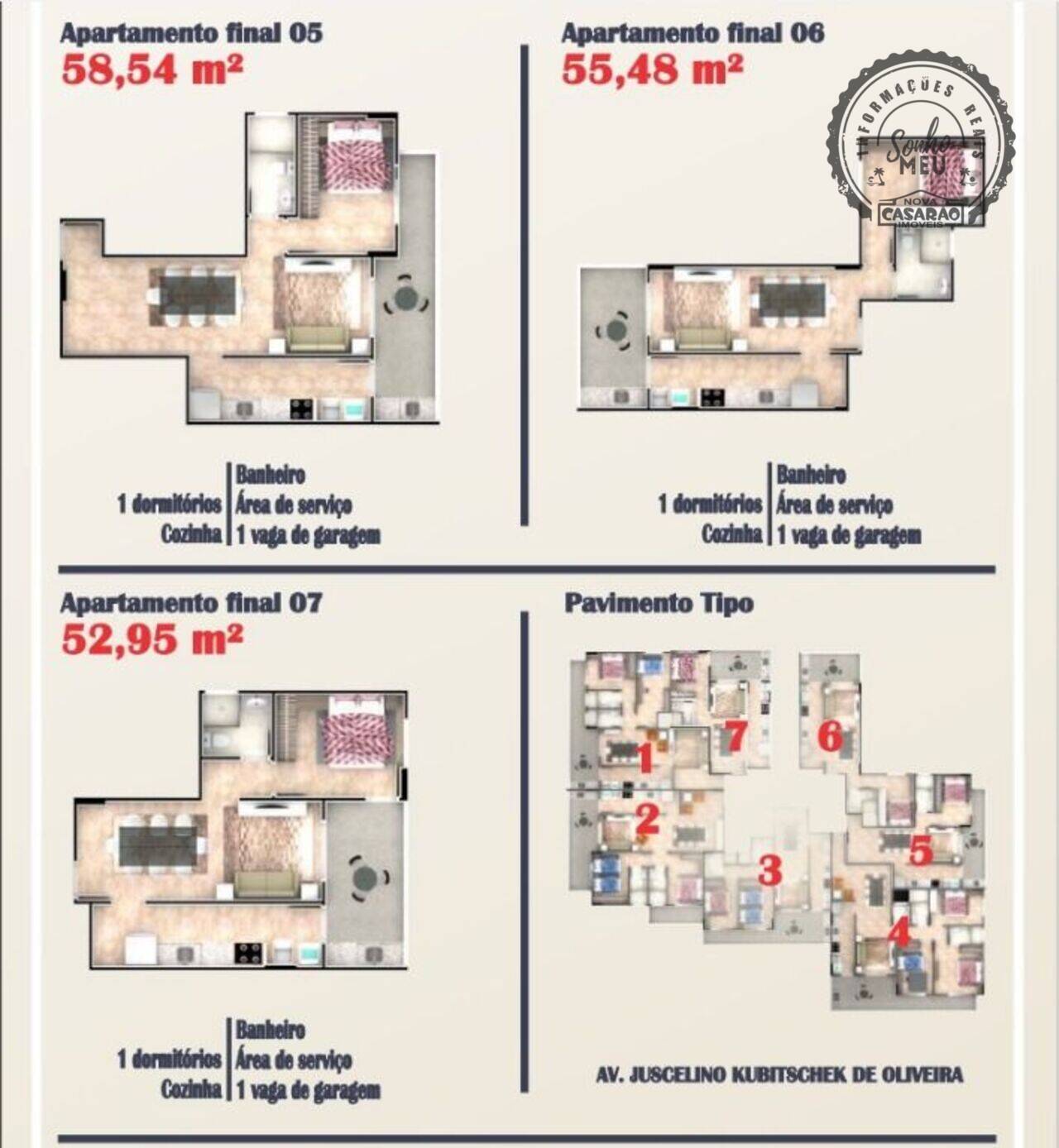 Apartamento Caiçara, Praia Grande - SP