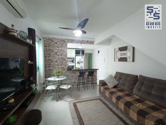 Casa de 67 m² na Delfino Stockler de Lima - Marapé - Santos - SP, à venda por R$ 640.000