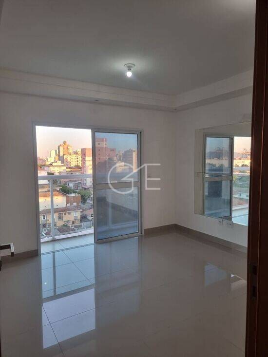Apartamento de 55 m² Estuário - Santos, à venda por R$ 565.000