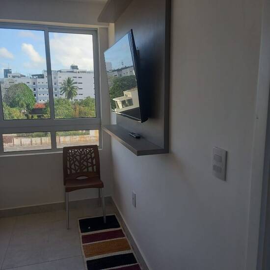 Flat de 38 m² Cabo Branco - João Pessoa, aluguel por R$ 4.000/mês