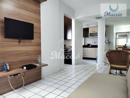 Apartamento de 37 m² Jatiúca - Maceió, aluguel por R$ 2.400/mês