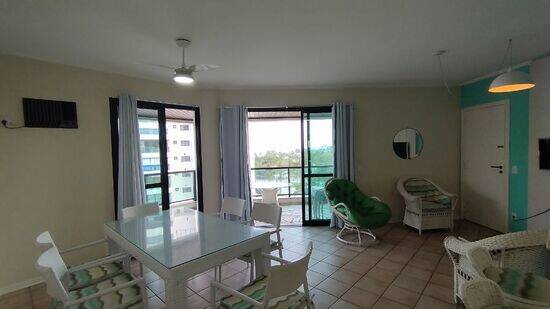 Apartamento de 120 m² Riviera de São Lourenço - Bertioga, aluguel por R$ 7.750/mês