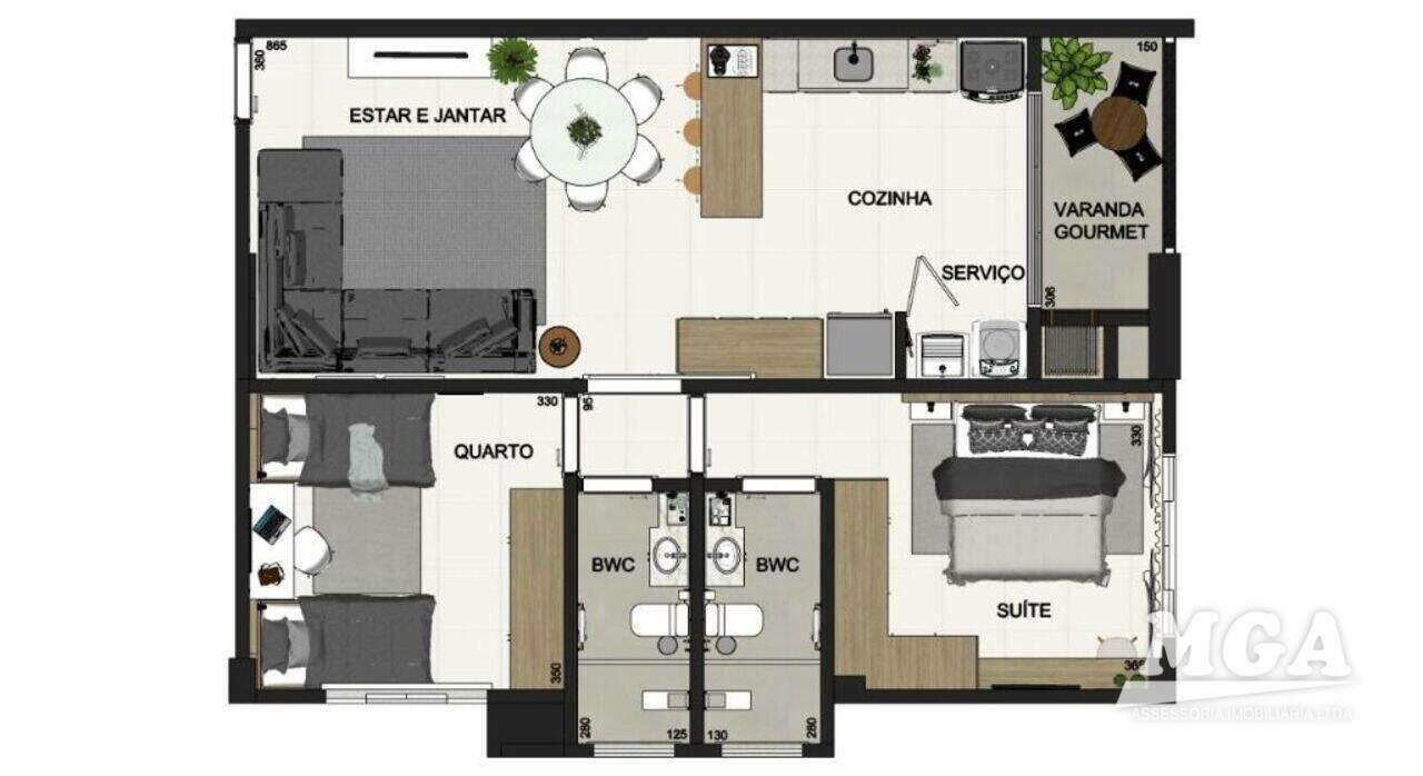 Apartamento Condomínio Residencial Fontana Di Trevi, Foz do Iguaçu - PR