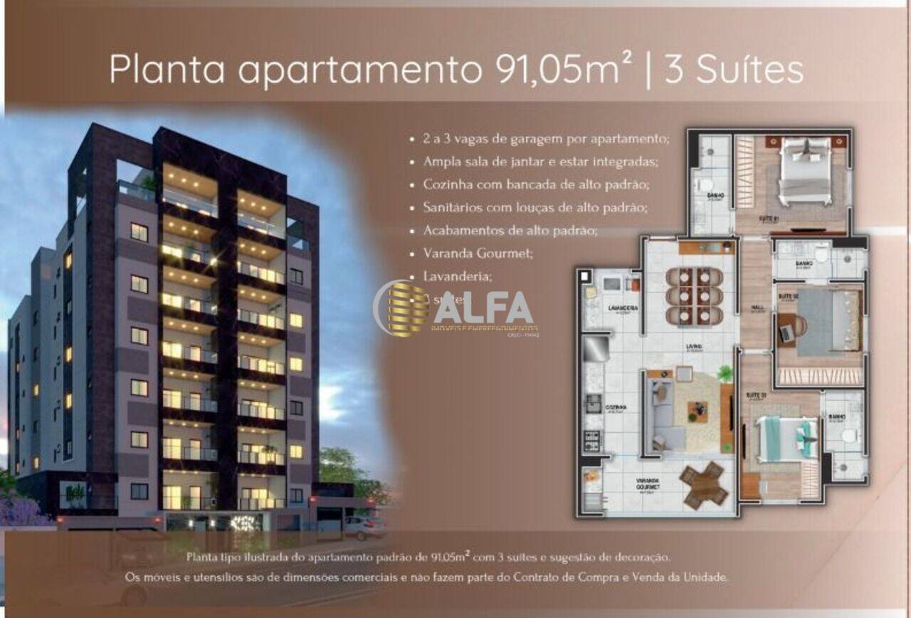 Apartamento Chácara Primavera II, Pouso Alegre - MG