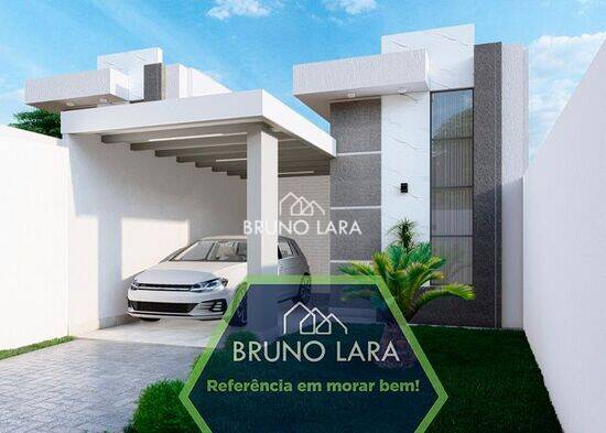 Casa de 74 m² na São Jorge - Vale Do Amanhecer - Igarapé - MG, à venda por R$ 450.000