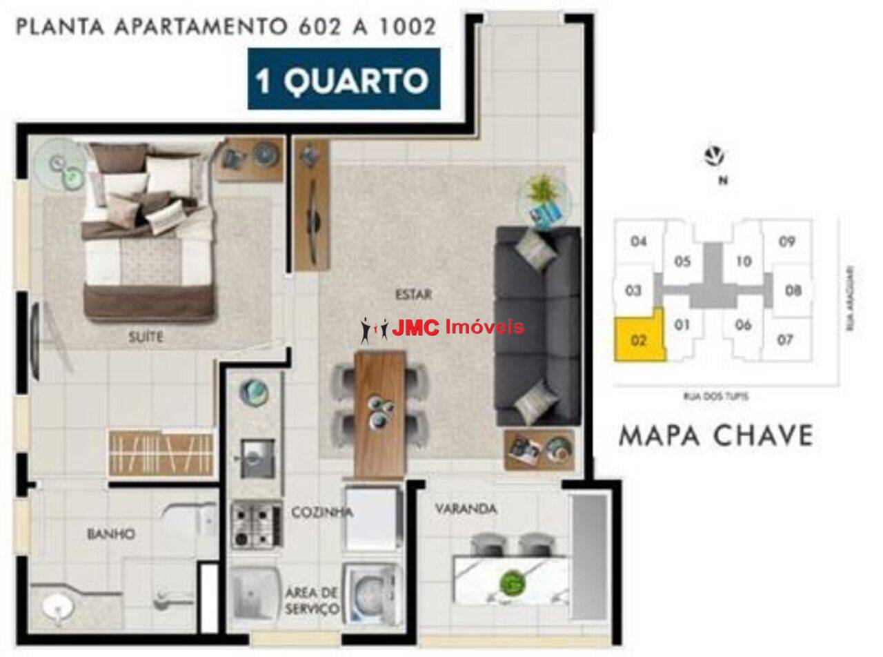 Apartamento Barro Preto, Belo Horizonte - MG