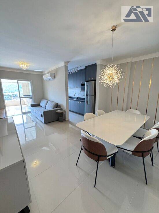 Apartamento de 95 m² Canto do Forte - Praia Grande, aluguel por R$ 7.000/mês