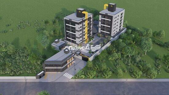 Residencial Jardins, apartamentos com 2 quartos, 56 a 64 m², Indaial - SC