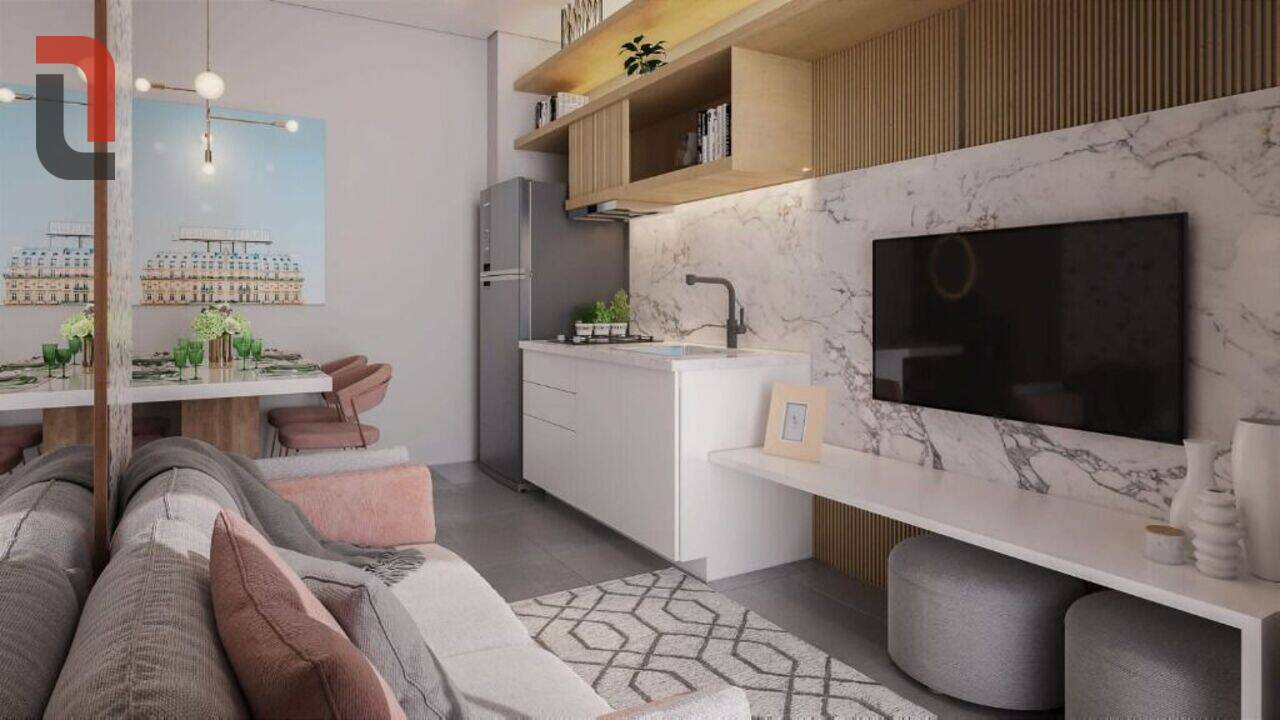 Apartamento com 1 quarto, 41 m²