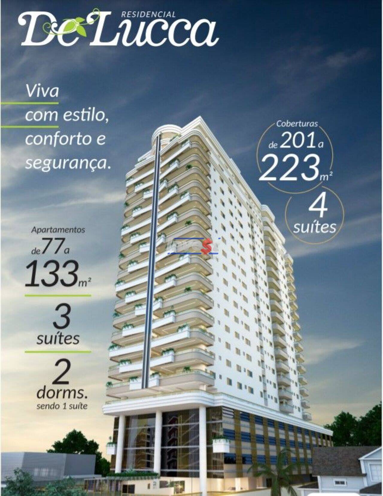 Apartamento Aviação, Praia Grande - SP