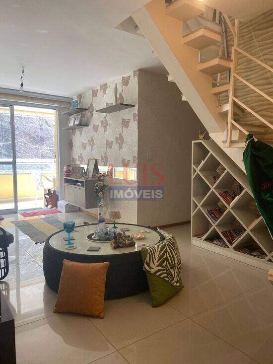 Cobertura de 184 m² Itacoatiara - Niterói, à venda por R$ 1.600.000