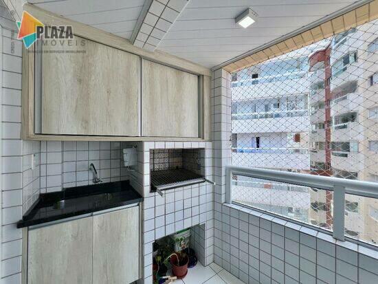 Apartamento de 65 m² Vila Guilhermina - Praia Grande, à venda por R$ 440.000
