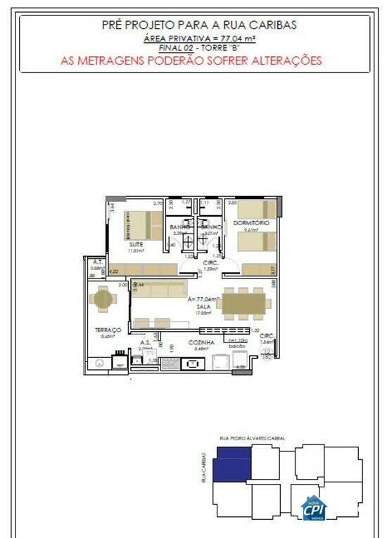 Acqua Mare, apartamentos com 1 a 3 quartos, 55 a 143 m², Praia Grande - SP