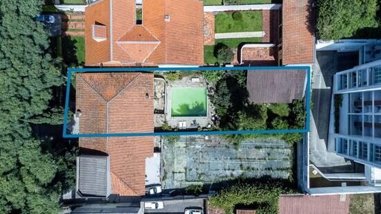 Terreno de 660 m² na Francisco Negrão - Água Verde - Curitiba - PR, à venda por R$ 1.380.000