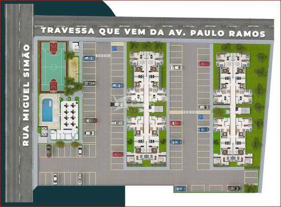 Miraflores Residence II, apartamentos com 2 quartos, 55 a 59 m², Timon - MA