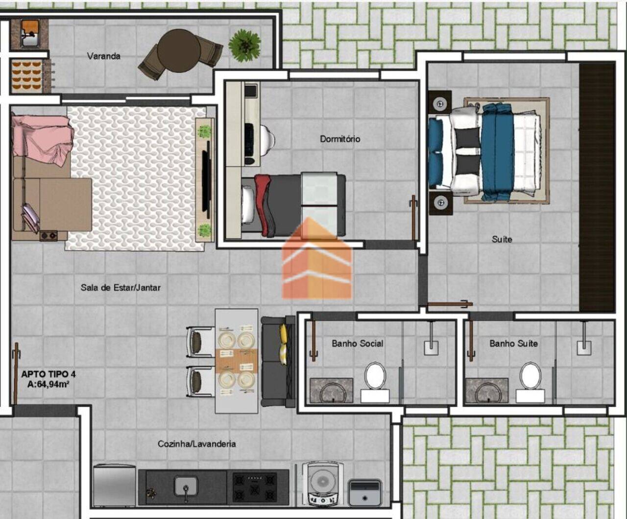 Apartamento Parque da Matriz, Cachoeirinha - RS