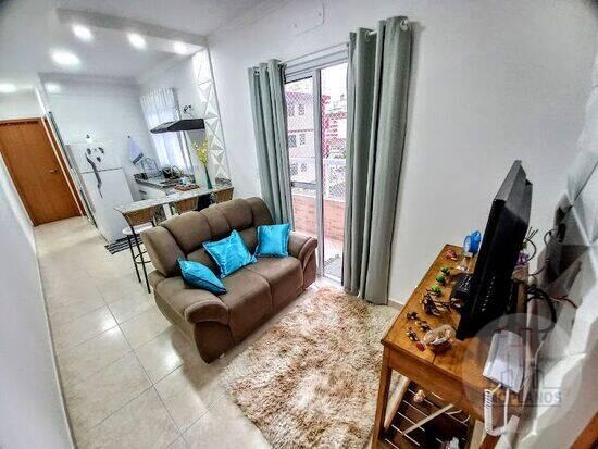 Apartamento de 40 m² Canto do Forte - Praia Grande, à venda por R$ 335.000