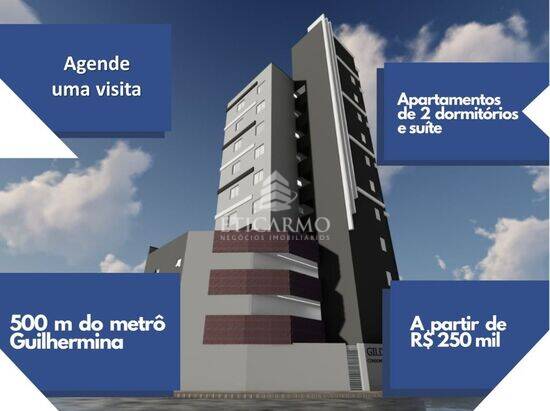 Apartamento de 40 m² Vila Esperança - São Paulo, à venda por R$ 317.000