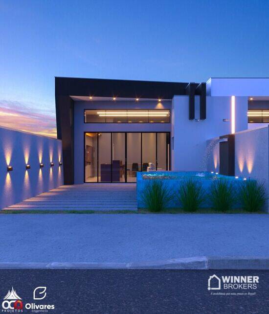Casa de 119 m² Jardim Grécia  - Porto Rico, à venda por R$ 650.000