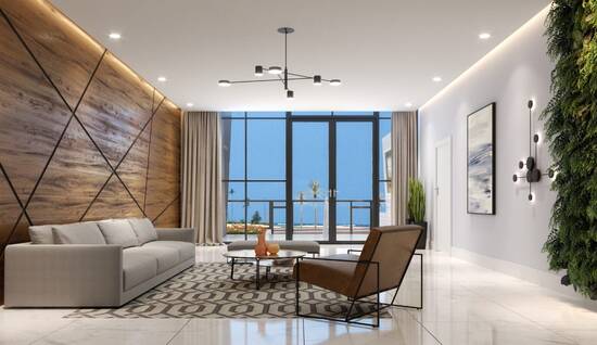 New Place, apartamentos com 1 a 2 quartos, 52 a 76 m², Praia Grande - SP