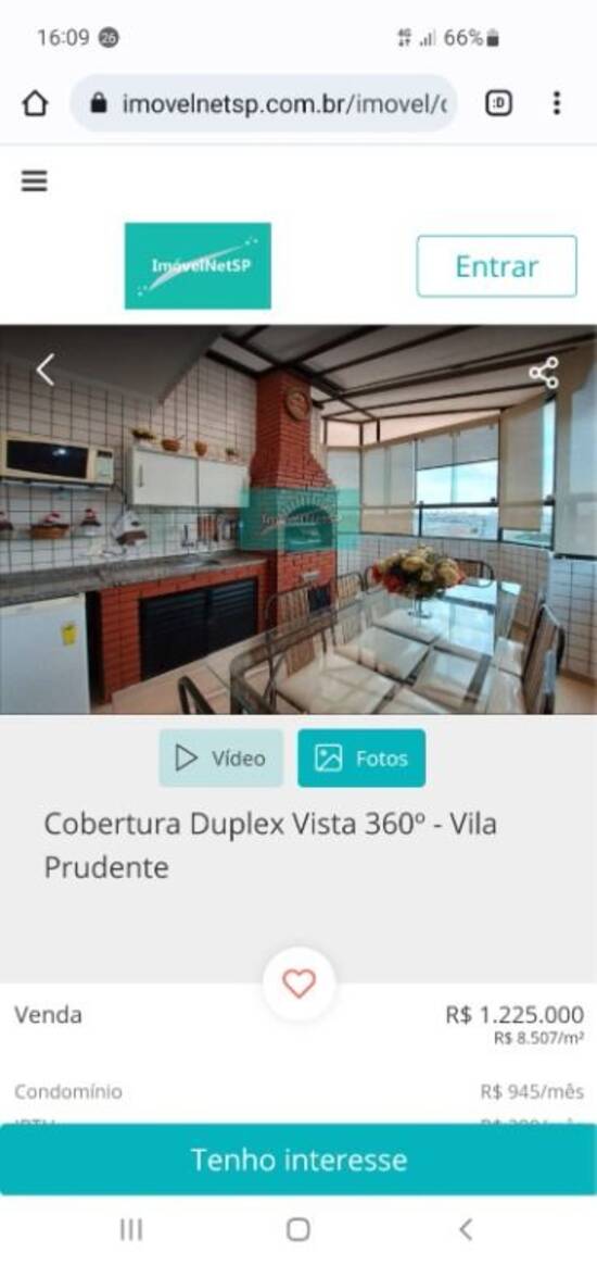 Vila Prudente (Zona Leste) - São Paulo - SP, São Paulo - SP