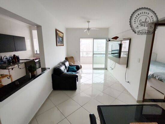 Apartamento de 82 m² Vila Guilhermina - Praia Grande, à venda por R$ 580.000