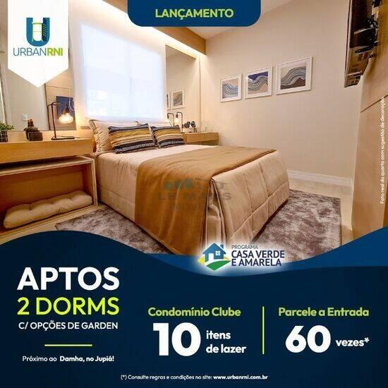 Urban Rni, apartamentos com 2 quartos, 45 a 45 m², Piracicaba - SP